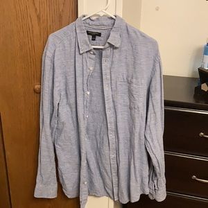 Banana Republic Blue Long Sleeve Shirt